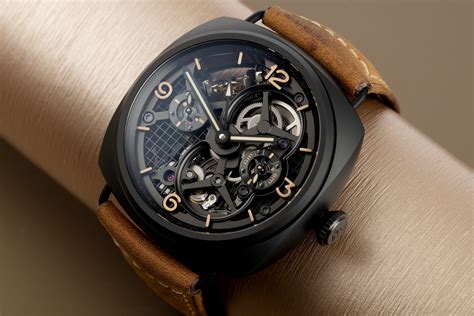 panerai radiomir tourbillon pam00350 ceramic|Panerai Radiomir Tourbillon GMT Ceramica Skeleton Dial.